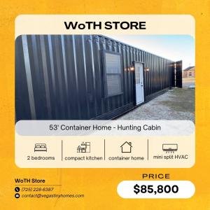 53' Container Home - Hunting Cabin