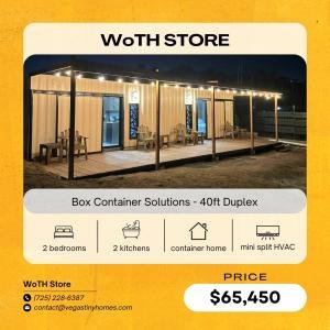 Box Container Solutions - 40ft Duplex