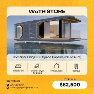 Container Chiq LLC - Space Capsule (20, 30 or 40 ft)