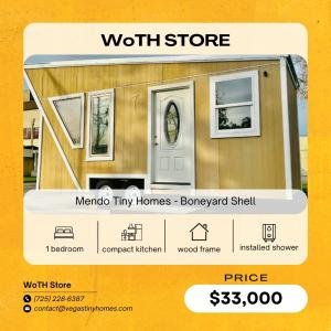 Mendo Tiny Homes - Boneyard Shell