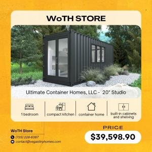 Ultimate Container Homes, LLC -  20_ Studio