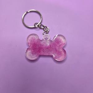 Customizable Dog Bone Keychain/Dog Tag