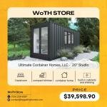 Ultimate Container Homes, LLC -  20_ Studio